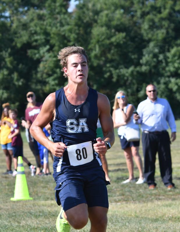 Ryan Moody of Sussex Academy 16:52 top local finisher